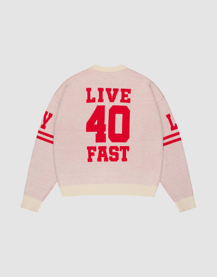 LFDY Jersey Knit Sweater