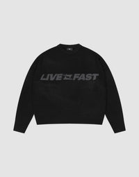 Live Fast Boucle Sweater