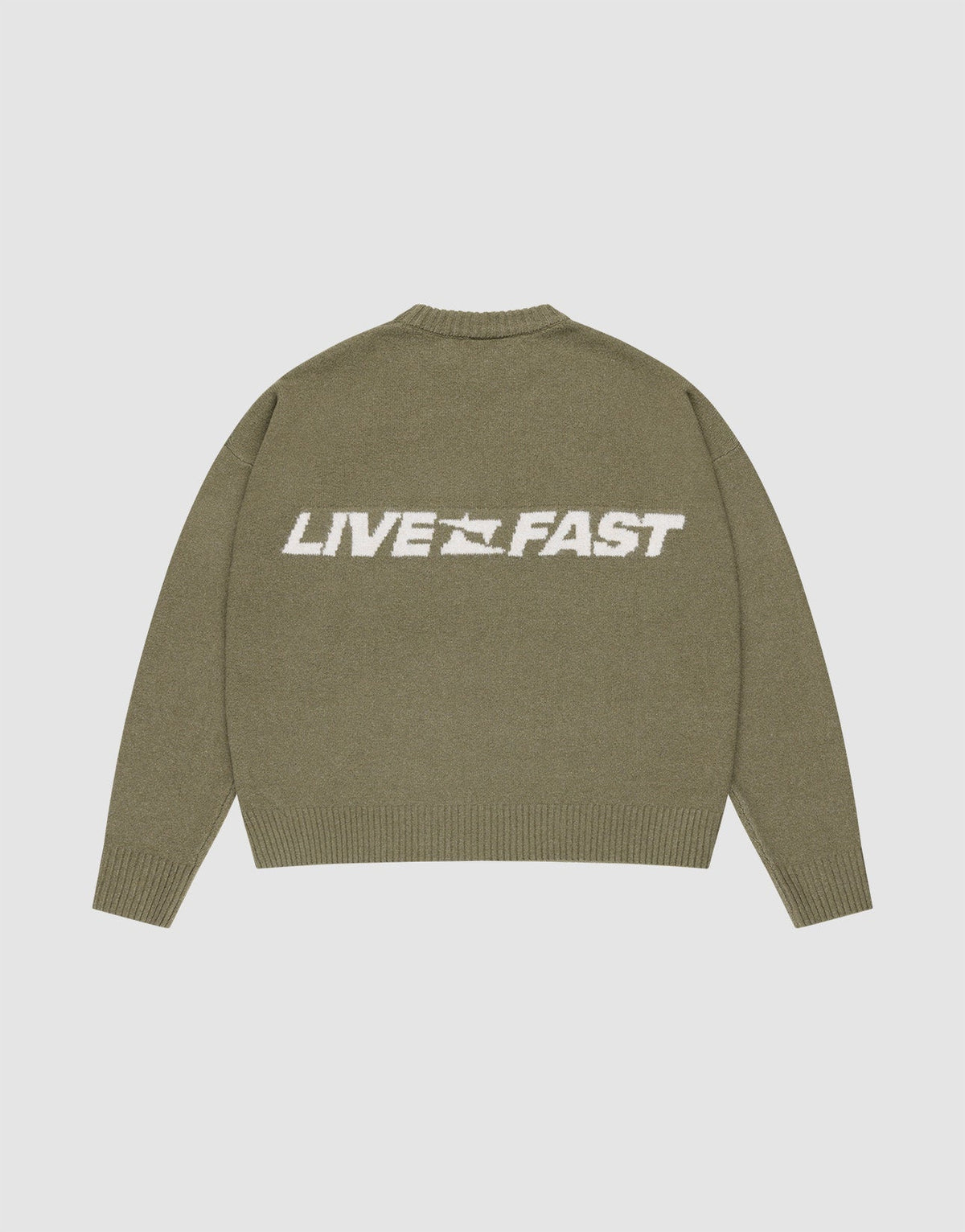 Live Fast Boucle Sweater