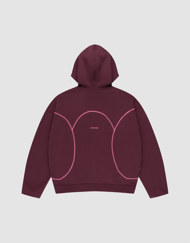 LFDY Active Fleece Hooded Zip