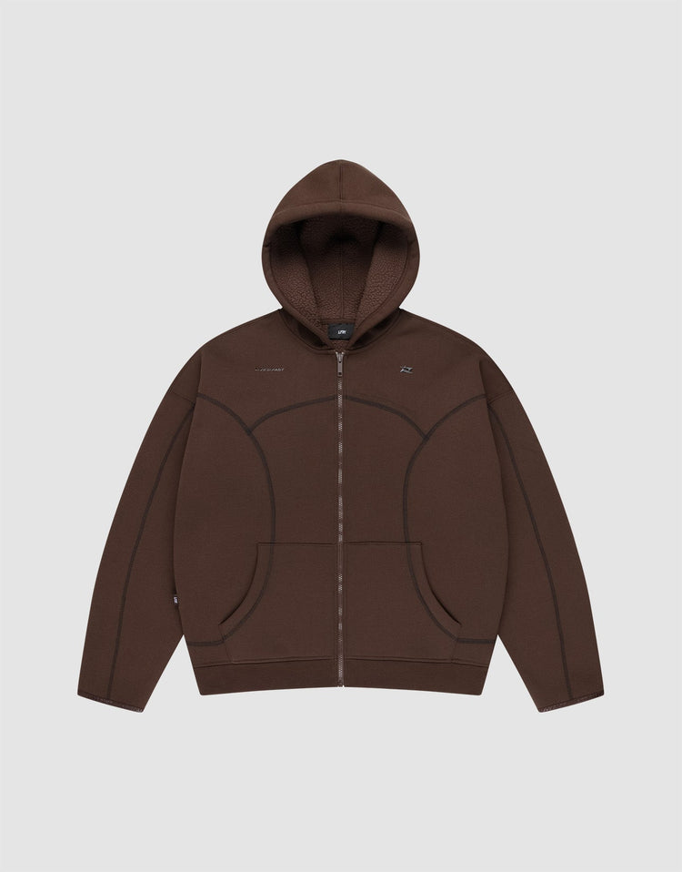 LFDY Active Fleece Hooded Zip