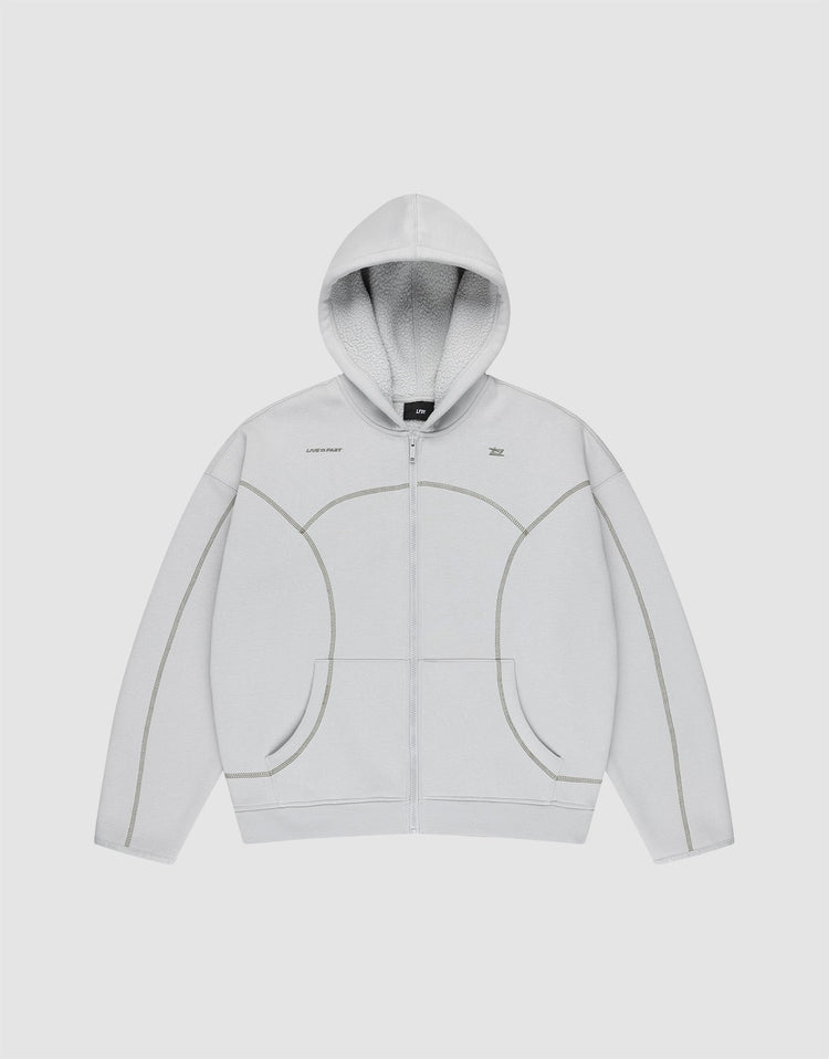 LFDY Active Fleece Hooded Zip