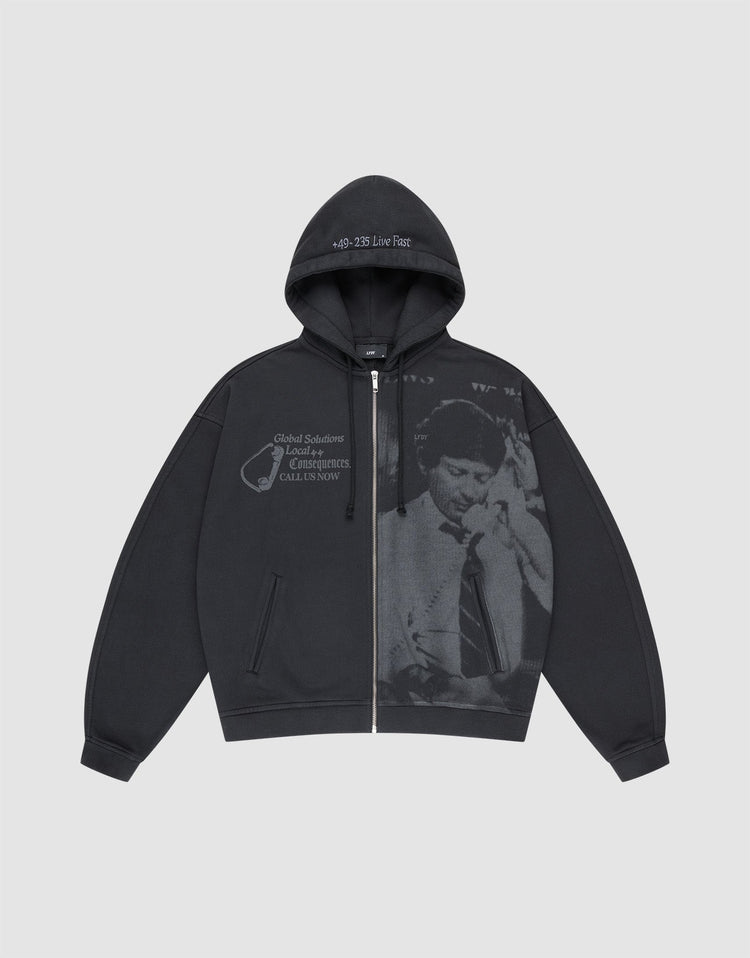 LFDY Callcenter Zip Hooded