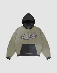 LFDY Two Tone Ellipse Hooded Zip