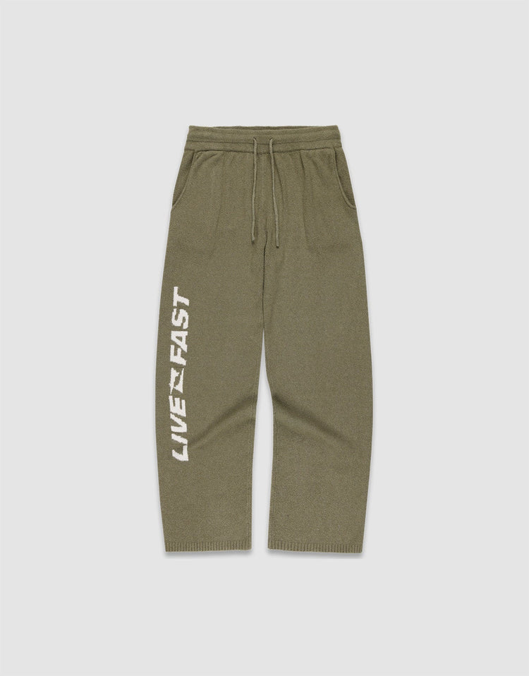 Live Fast Boucle Pants