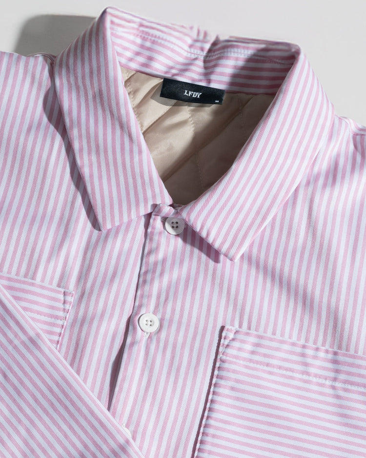 LFDY Striped Padded Shirt