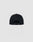The LIVE FAST DIE YOUNG Live Fast Unstructured Cap is shown from the back, in black, with an adjustable Mit Snapverschluss closure and a subtle Flag Label detail on a plain light gray background.