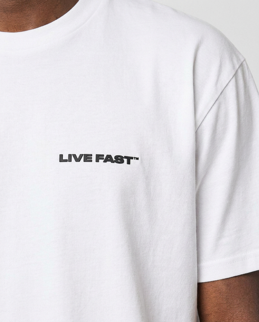 Live Fast Plain Tee