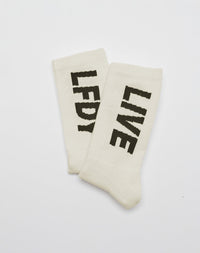 Basic Typo Socks (2 Pack)