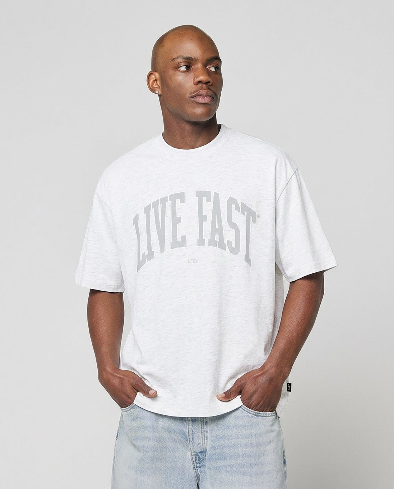 Live Fast College Tee