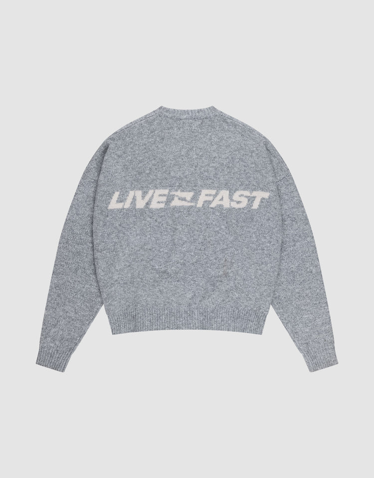 Live Fast Boucle Sweater
