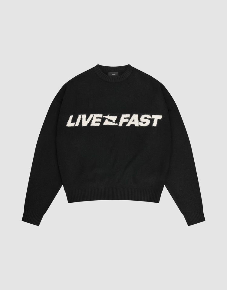 Live Fast Boucle Sweater