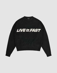 Live Fast Boucle Sweater