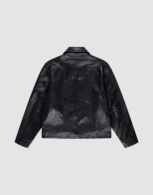Live Fast Leather Jacket