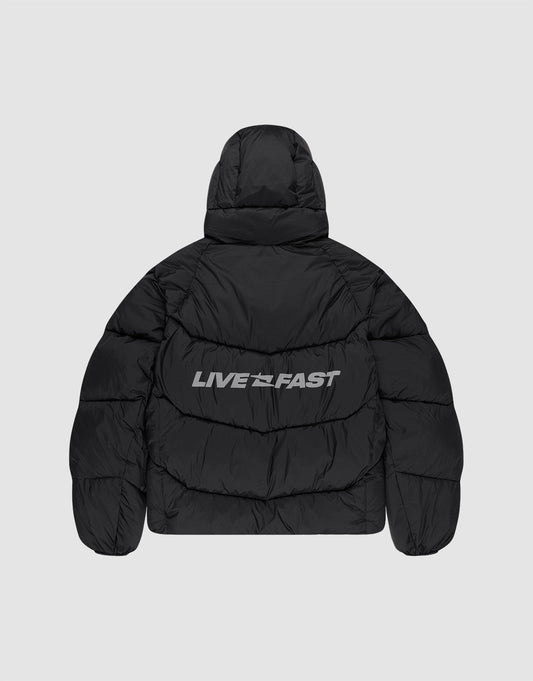 Live Fast Puffer Jacket