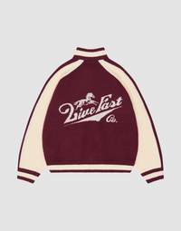 Boxy Knit Zip Jacket