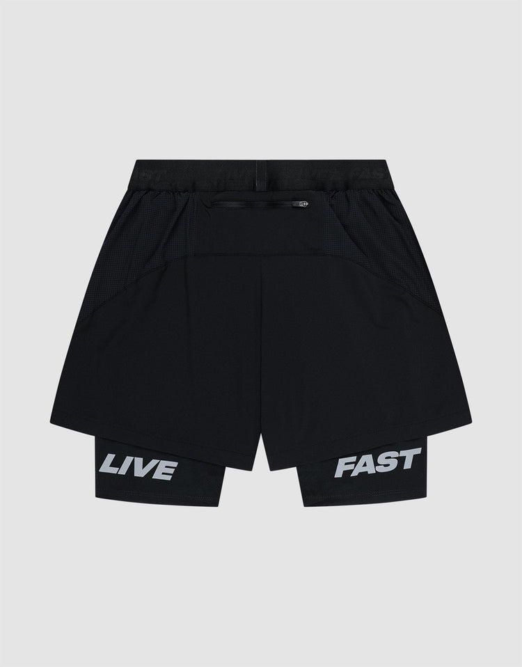 Live Fast Performance Running Shorts