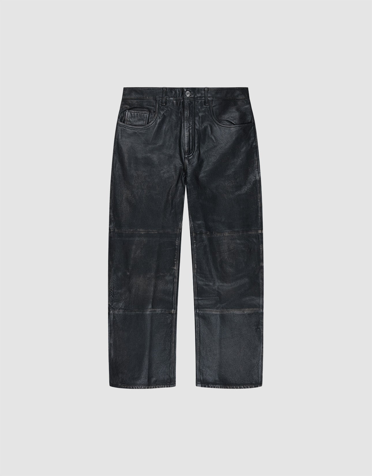 Baggy Leather Pants