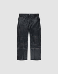 Baggy Leather Pants