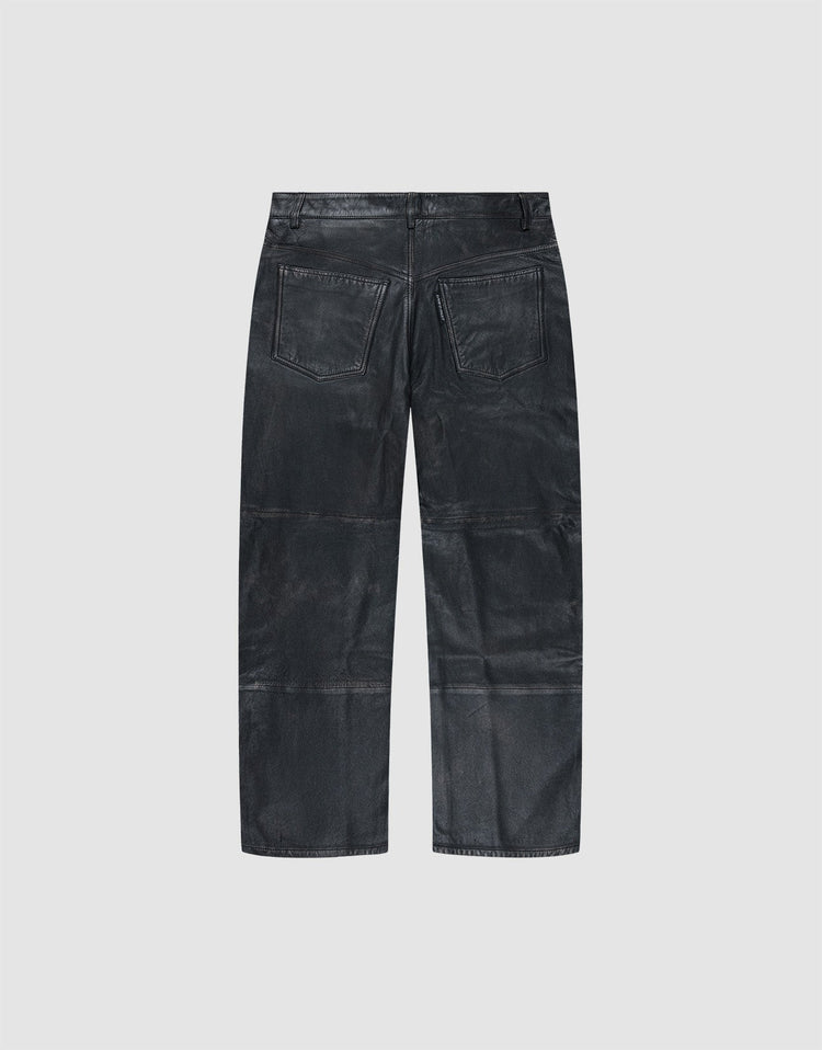 Baggy Leather Pants