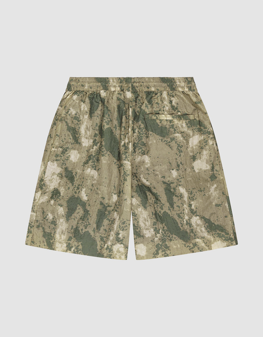 Live Fast Nylon Shorts