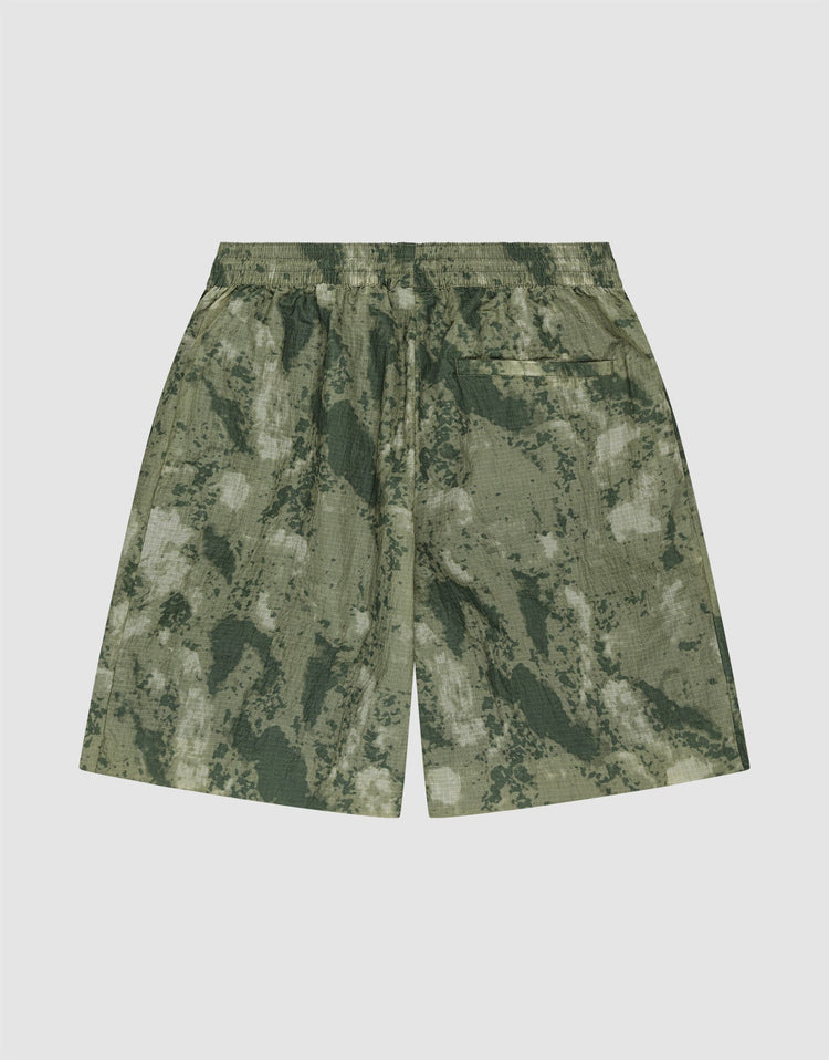 Live Fast Nylon Shorts