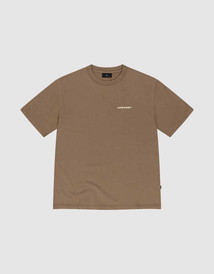 Live Fast Plain Tee