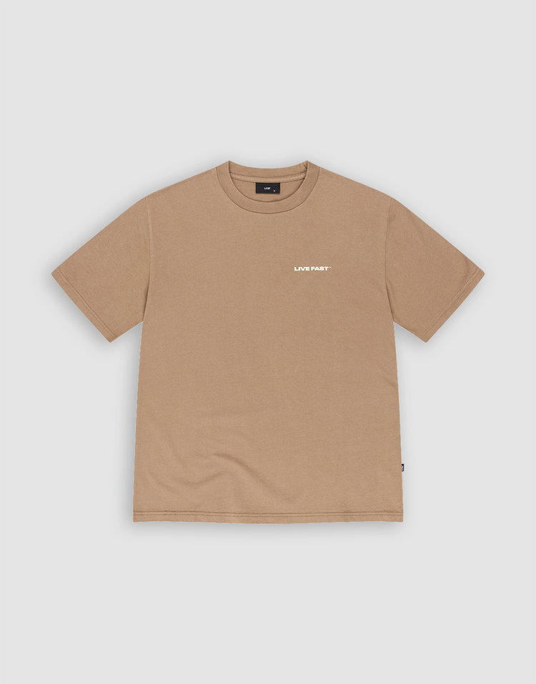 Live Fast Plain Tee