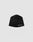 The Live Fast Performance Beanie by LIVE FAST DIE YOUNG features a black fitted design with a reflective LIVE FAST logo near the brim, shown against a plain light gray background.