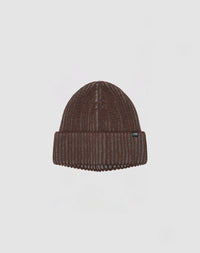 2 Tone Rib Knit Beanie