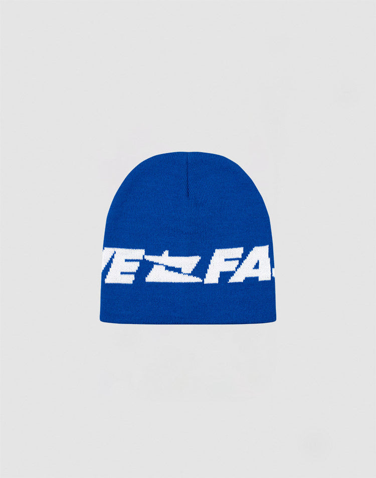Live Fast Jacquard Beanie