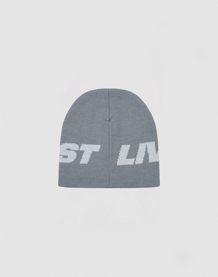 Live Fast Jacquard Beanie