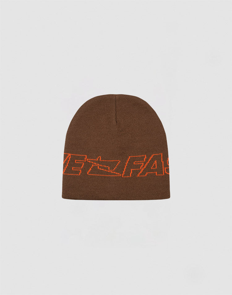 Live Fast Jacquard Beanie