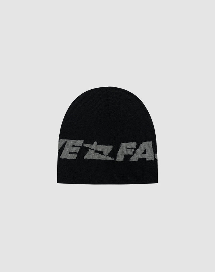 Live Fast Jacquard Beanie