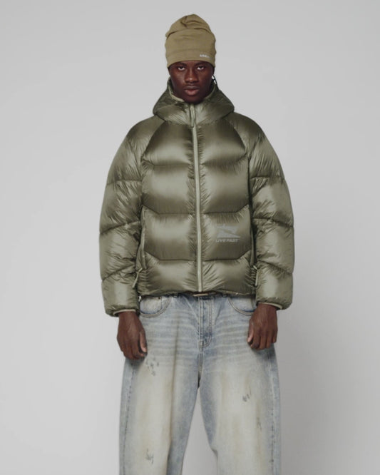 Live Fast Puffer Jacket