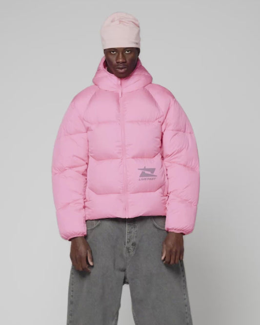 Live Fast Puffer Jacket