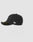 The LFDY x NEW ERA 59FIFTY Low Profile cap by LIVE FAST DIE YOUNG is shown from the side in black, featuring a white embroidered NEW ERA logo and a gold sticker on the flat brim against a plain light gray background.